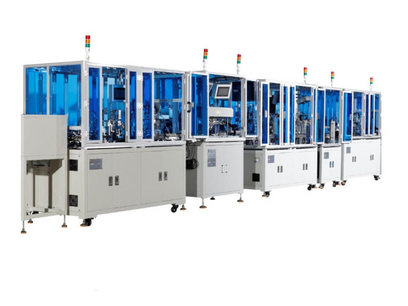 全自動伺服拚塊電機流（liú）水線