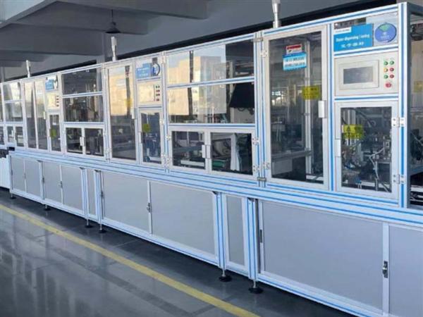 全自動高壓有刷馬達流水線